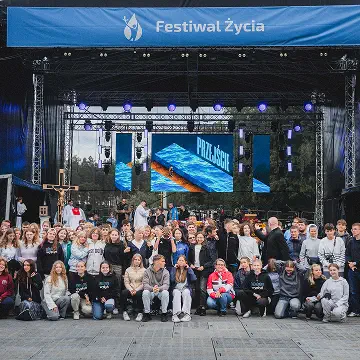 Młodzież Archidiecezji Wrocławskiej na Festiwalu Życia